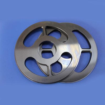 Pump Industry Flow Disc Wear Parts High Precise Tungsten Carbide Material