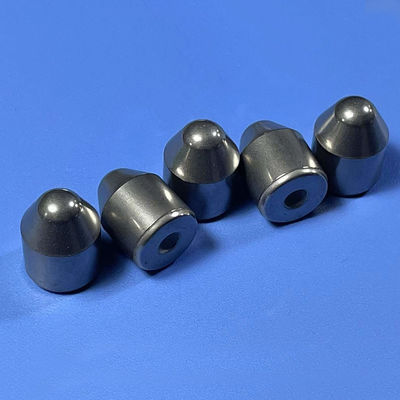 品質  Tungsten Carbide Conical Inserts For Medium And Low Pressure DTH Drilling 工場