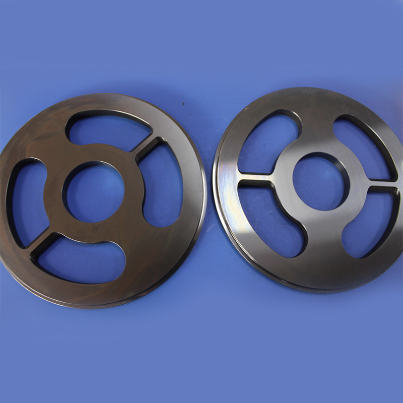 Pump Industry Flow Disc Wear Parts High Precise Tungsten Carbide Material