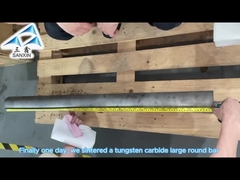 超大型ワルフタンカービッド丸棒 シンタリングと加工